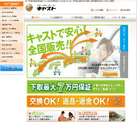 キャスト車買取業者サイト